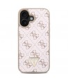 Guess New 4G Triangle Case for iPhone 16 Plus - White