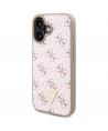Guess New 4G Triangle Case for iPhone 16 Plus - White