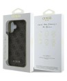 Guess 4G Charms Collection case for iPhone 16 - brown