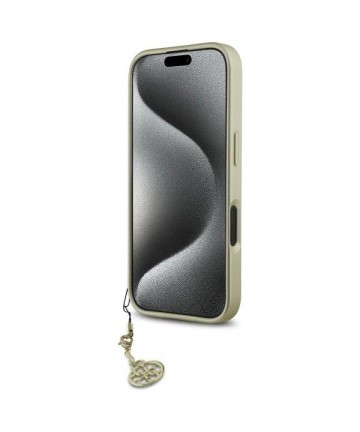 Guess 4G Charms Collection case for iPhone 16 - black