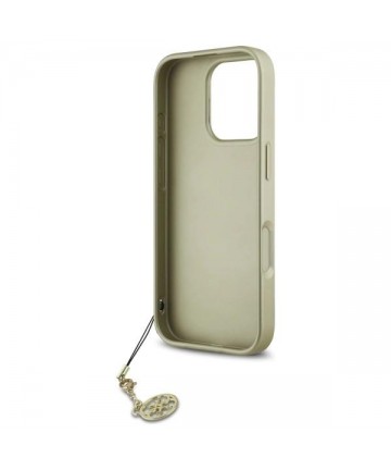 Guess 4G Charms Collection case for iPhone 16 Pro Max - black