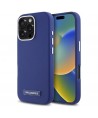 Karl Lagerfeld FW Metal Plate MagSafe iPhone 16 Pro Max Case - Blue