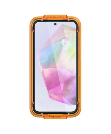 Spigen Glass tR AlignMaster 2 Pack - Samsung Galaxy A35