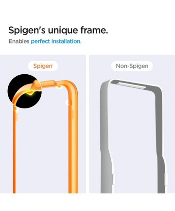 Spigen Glass tR AlignMaster 2 Pack - Samsung Galaxy A35