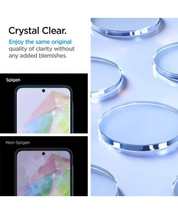 Spigen Glass tR AlignMaster 2 Pack - Samsung Galaxy A35