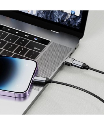 Tech-Protect UltraBoost USB-A (Male) / USB-C (Female) Adapter - Black