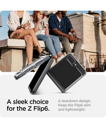 Spigen Airskin Case for Samsung Galaxy Z Flip 6 - Clear