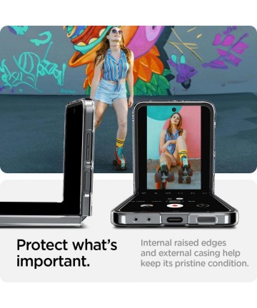 Spigen Airskin Case for Samsung Galaxy Z Flip 6 - Clear