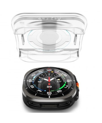 Spigen Glas.TR EZ Fit Tempered Glass for Samsung Galaxy Watch Ultra (47mm) - Clear (2-pack)