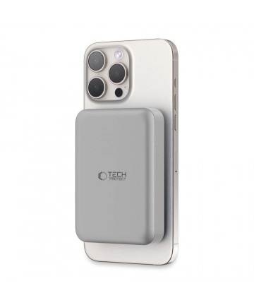 Powerbank Tech-Protect PB11 LifeMag MagSafe 10000 mAh - titanium