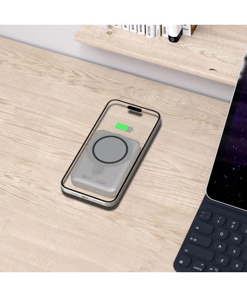 Powerbank Tech-Protect PB11 LifeMag MagSafe 10000 mAh - titanium