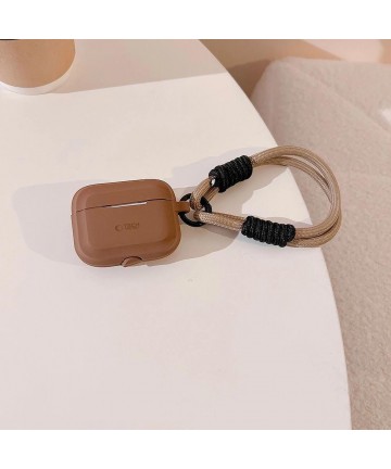 Tech-Protect Silicone Rope Case for Apple AirPods Pro 1 / 2 - Brown