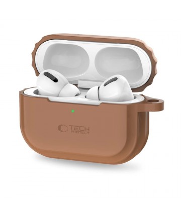 Tech-Protect Silicone Rope Case for Apple AirPods Pro 1 / 2 - Brown
