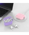 Tech-Protect Silicone Hook Case for Apple AirPods Pro 1 / 2 - Blue