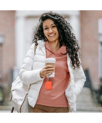 Tech-Protect Silicone Hook Case for Apple AirPods Pro 1 / 2 - Orange