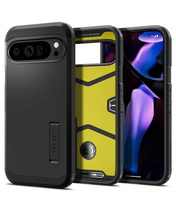 Spigen Tough Armor Case for Google Pixel 9 Pro XL - Black