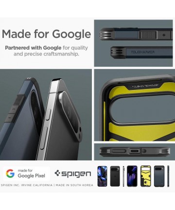 Spigen Tough Armor case for Google Pixel 9 Pro XL - graphite