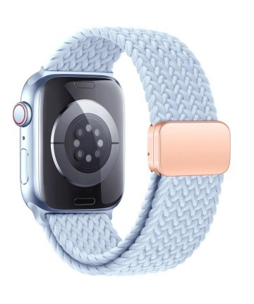 Tech-Protect Nylonmag Strap for Apple Watch 4 / 5 / 6 / 7 / 8 / 9 / SE (38 / 40 / 41 mm) - Blue
