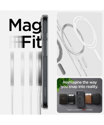 Spigen Ultra Hybrid MagSafe Carbon Fiber for iPhone 16 - Dark Gray