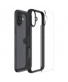 Spigen Ultra Hybrid iPhone 16 Case - Matte Black
