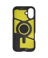 Spigen Tough Armor MagSafe case with stand for iPhone 16 - black