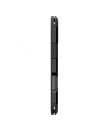 Spigen Tough Armor MagSafe case with stand for iPhone 16 - black