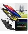 Spigen Tough Armor MagSafe case with stand for iPhone 16 - black