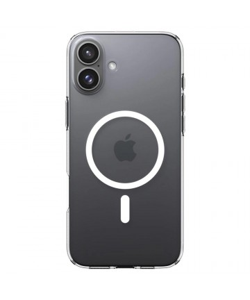 Spigen Liquid Crystal Mag Case with MagSafe for iPhone 16 - Clear