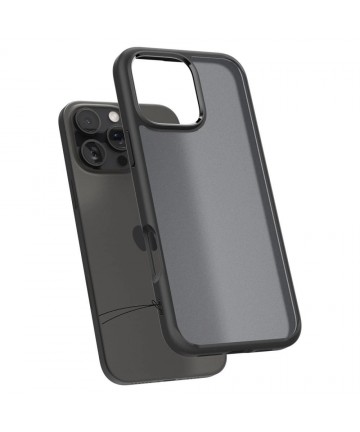 Spigen Ultra Hybrid iPhone 16 Pro Case - Black