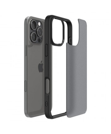 Spigen Ultra Hybrid iPhone 16 Pro Case - Black