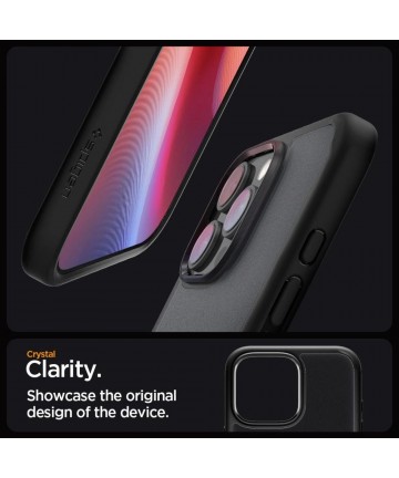 Spigen Ultra Hybrid iPhone 16 Pro Case - Black