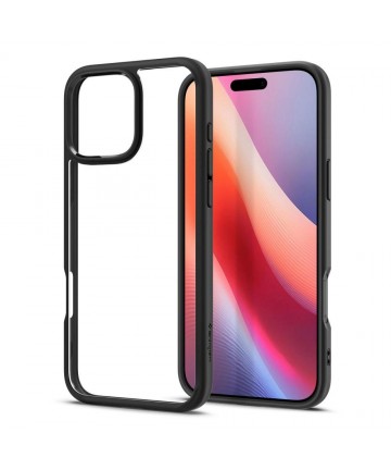 Spigen Ultra Hybrid iPhone 16 Pro Case - Matte Black