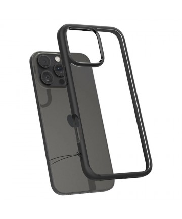 Spigen Ultra Hybrid iPhone 16 Pro Case - Matte Black