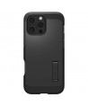 Spigen Tough Armor MagSafe Case with Stand for iPhone 16 Pro - Black
