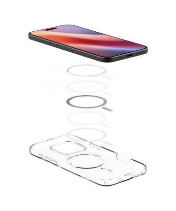 Spigen Liquid Crystal Mag MagSafe iPhone 16 Pro Case - Clear