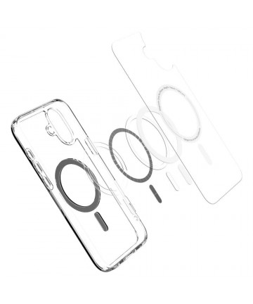 Spigen Ultra Hybrid Mag Case with MagSafe for iPhone 16 Plus - Black