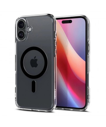 Spigen Ultra Hybrid Mag Case with MagSafe for iPhone 16 Plus - Black