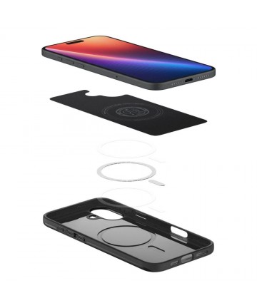 Spigen Thin Fit MagSafe Case for iPhone 16 Plus - Black