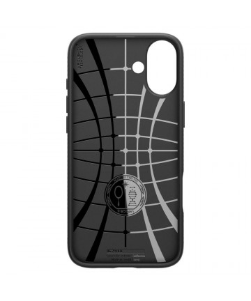 Spigen Liquid Air Case for iPhone 16 Plus - Black