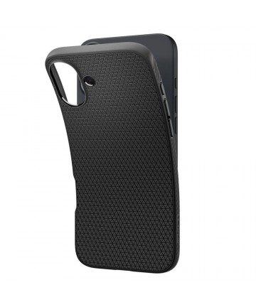 Spigen Liquid Air Case for iPhone 16 Plus - Black