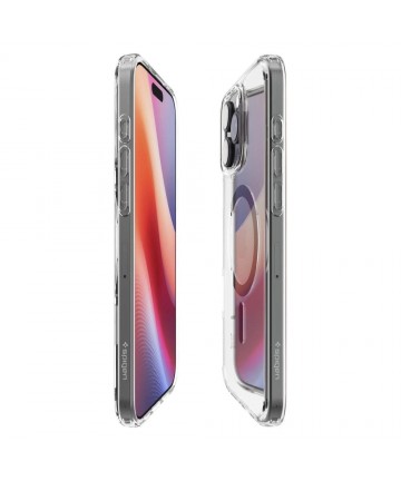 Spigen Ultra Hybrid Mag Case with MagSafe Carbon Fiber for iPhone 16 Pro Max - Dark Gray