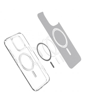Spigen Ultra Hybrid Mag Case with MagSafe for iPhone 16 Pro Max - White