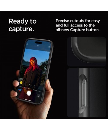 Spigen Ultra Hybrid Case for iPhone 16 Pro Max - Black