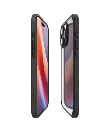 Spigen Ultra Hybrid Case for iPhone 16 Pro Max - Matte Black