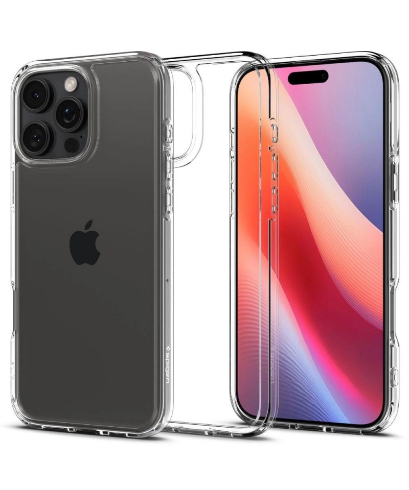 Spigen Ultra Hybrid Case for iPhone 16 Pro Max - Clear