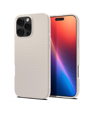 Spigen Liquid Air Case for iPhone 16 Pro Max - Titanium