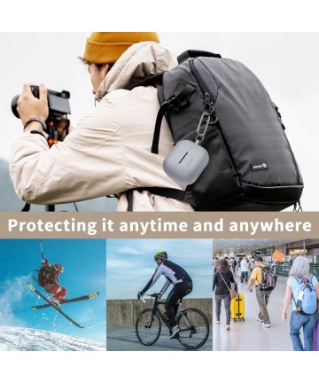 Tech-Protect Silicone Hook Case for Samsung Galaxy Buds 3 / 3 Pro - Brown