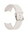 Tech-Protect Silicone Strap for Samsung Galaxy Watch 4 / 5 / 5 Pro / 6 / 7 / FE - Beige