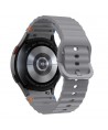 Tech-Protect Silicone Sport Strap for Samsung Galaxy Watch 4 / 5 / 5 Pro / 6 / 7 / FE - Gray