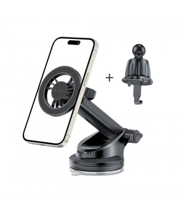 Tech-Protect N56 Magnetic Holder with MagSafe - Black
